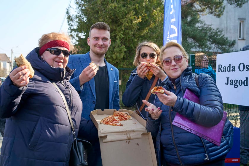 Odsłonięcie krasnali na Jagodnie, Wrocław 9 marca 2024