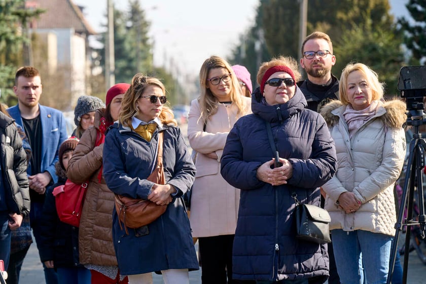 Odsłonięcie krasnali na Jagodnie, Wrocław 9 marca 2024
