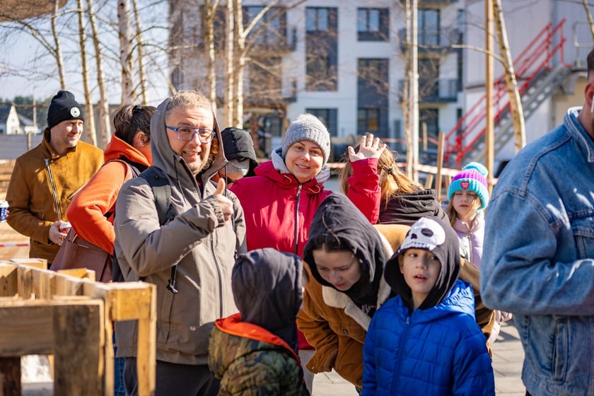 Dzień otwarty na budowie zespołu szkolno-przedszkolnego przy ul. Cynamonowej