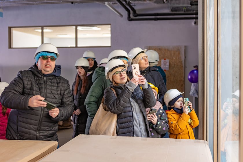 Dzień otwarty na budowie zespołu szkolno-przedszkolnego przy ul. Cynamonowej