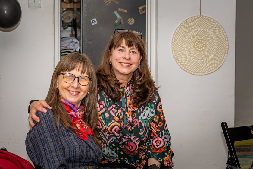 Dzień Kobiet w Rewirze Twórczym na Swojczycach, spotkanie z prezydentem Wrocławia Jackiem Sutrykiem