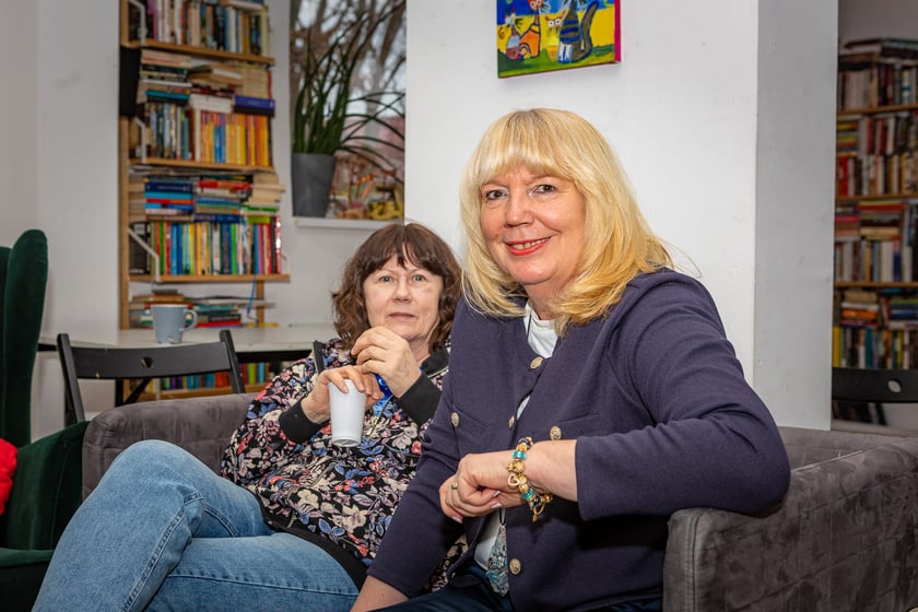 Dzień Kobiet w Rewirze Twórczym na Swojczycach, spotkanie z prezydentem Wrocławia Jackiem Sutrykiem