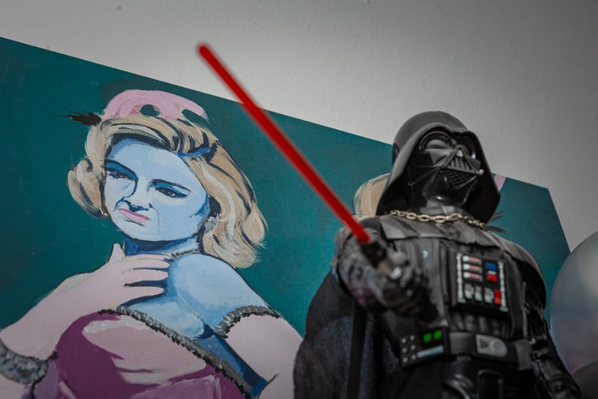 Dzień Kobiet w Rewirze Twórczym na Swojczycach, spotkanie z prezydentem Wrocławia Jackiem Sutrykiem