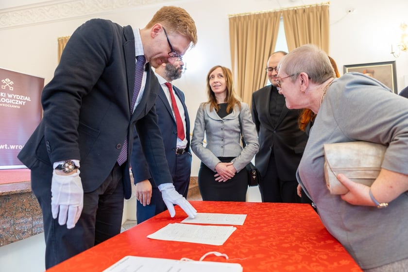 Prezentacja rękopisu listy kard. Bolesława Kominka i otwarcie wystawy