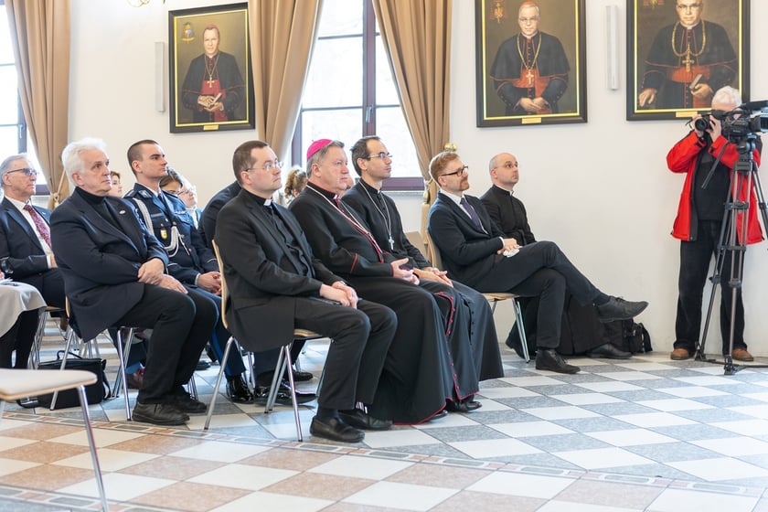Prezentacja rękopisu listy kard. Bolesława Kominka i otwarcie wystawy