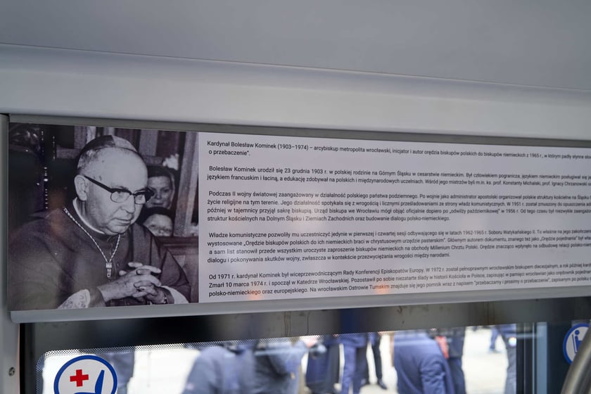 Nadanie tramwajowi imienia kard. Bolesława Kominka