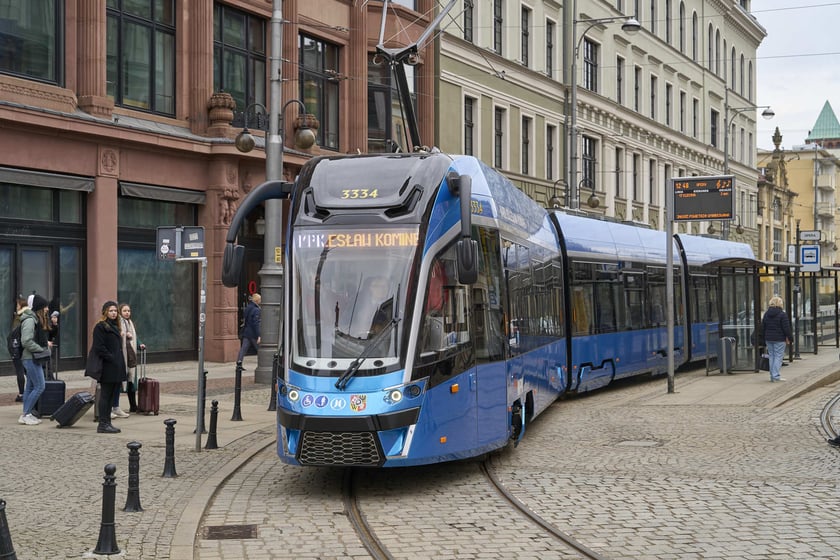 Nadanie tramwajowi imienia kard. Bolesława Kominka