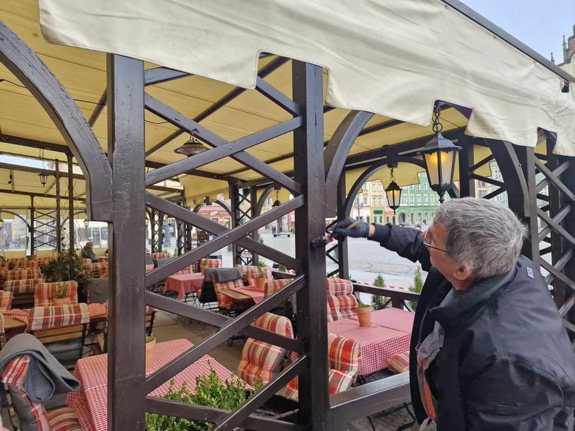 Ogr&oacute;dki gastronomiczne na Starym Mieście we Wrocławiu w marcu 2024