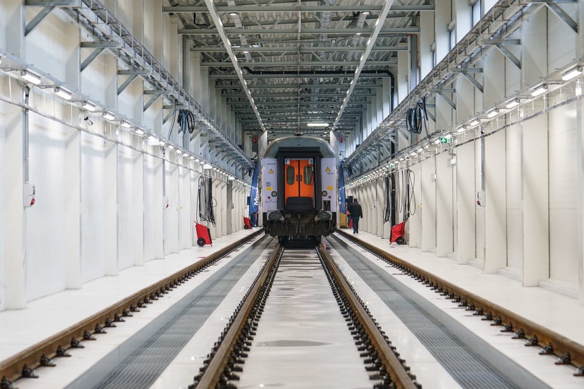 Nowoczesna myjnia PKP Intercity we Wrocławiu
