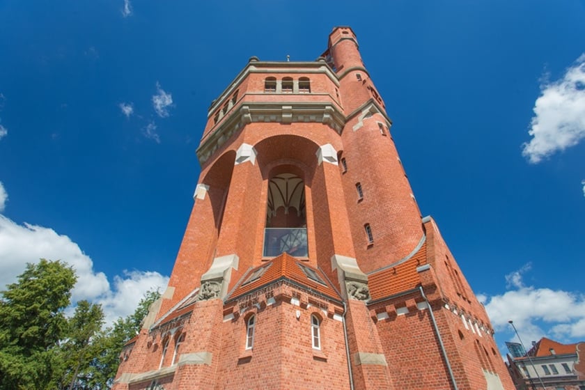 Wieża ciśnień przy ul. Wiśniowej we Wrocławiu