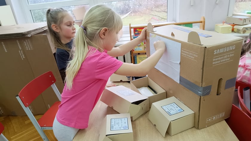 Tydzień bez zabawek w Przedszkolu nr 149 „Tęczowa Polanka”