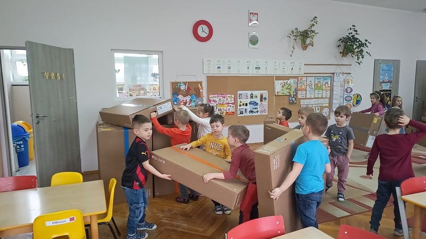 Tydzień bez zabawek w Przedszkolu nr 149 „Tęczowa Polanka”