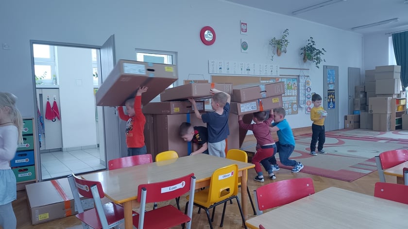 Tydzień bez zabawek w Przedszkolu nr 149 „Tęczowa Polanka”