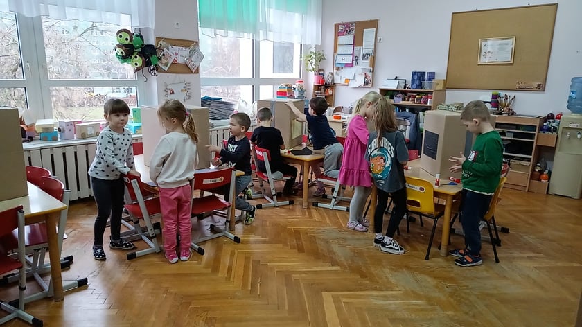 Tydzień bez zabawek w Przedszkolu nr 149 „Tęczowa Polanka”