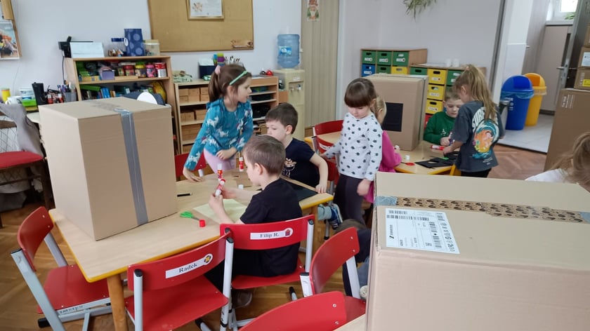 Tydzień bez zabawek w Przedszkolu nr 149 „Tęczowa Polanka”