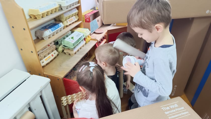 Tydzień bez zabawek w Przedszkolu nr 149 „Tęczowa Polanka”