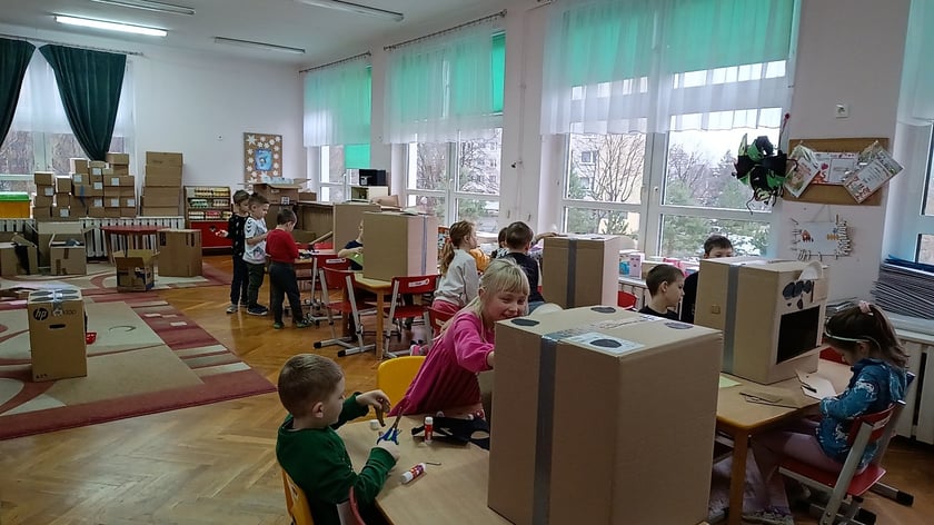 Tydzień bez zabawek w Przedszkolu nr 149 „Tęczowa Polanka”