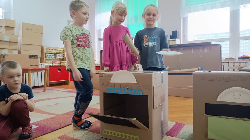 Tydzień bez zabawek w Przedszkolu nr 149 „Tęczowa Polanka”