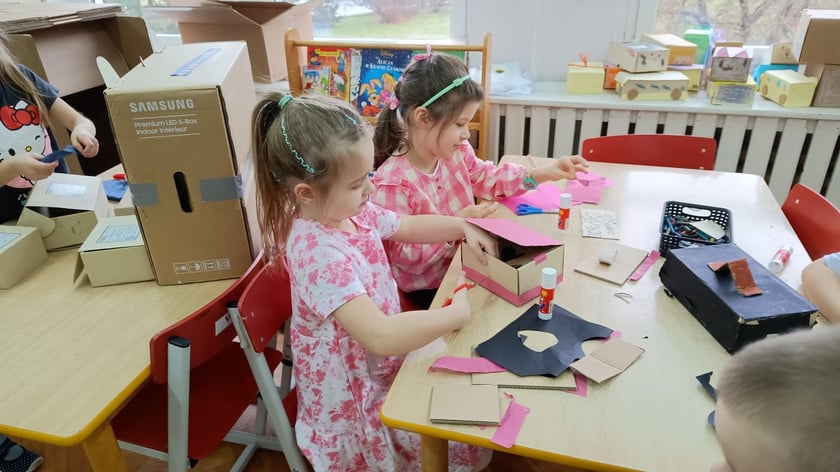 Tydzień bez zabawek w Przedszkolu nr 149 „Tęczowa Polanka”