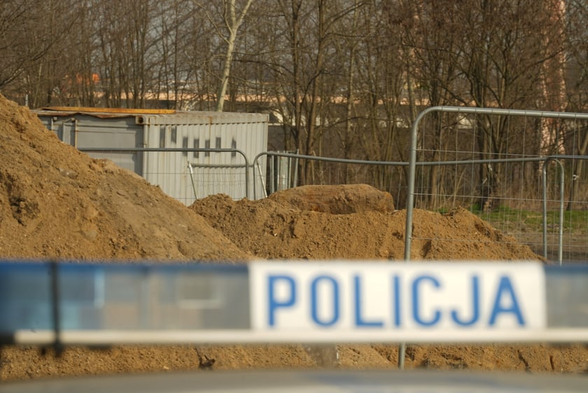 Niewybuch przy ul. Białowieskiej