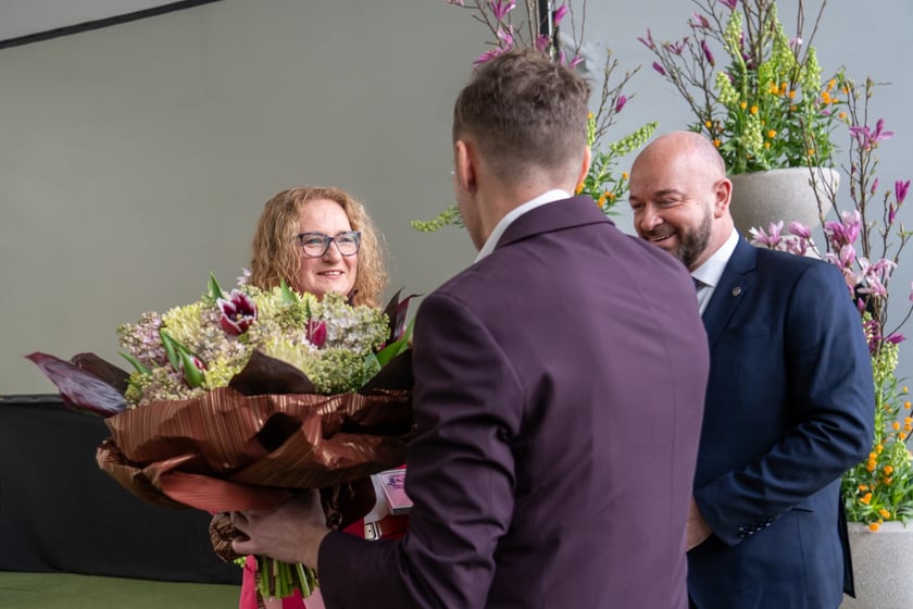 Uroczystość 10-lecia szkoły florystycznej przy ul. Szkockiej we Wrocławiu