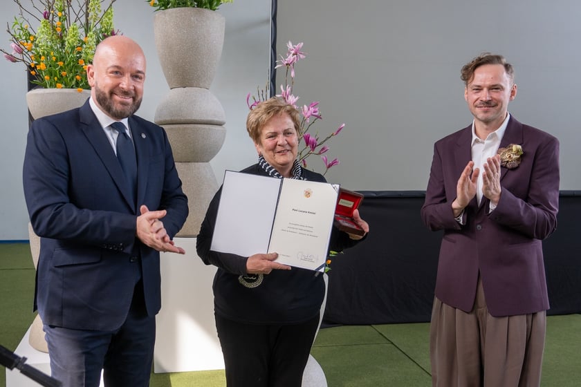 Uroczystość 10-lecia szkoły florystycznej przy ul. Szkockiej we Wrocławiu