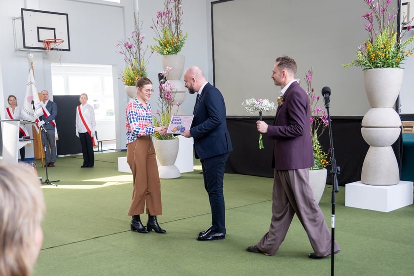 Uroczystość 10-lecia szkoły florystycznej przy ul. Szkockiej we Wrocławiu