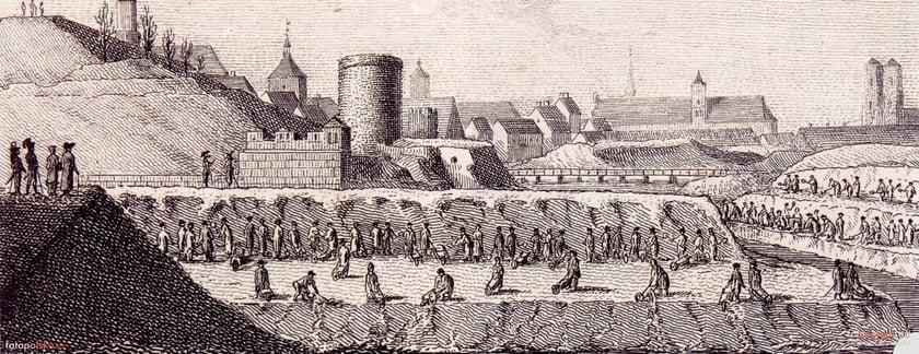 1807, burzenie fortyfikacji