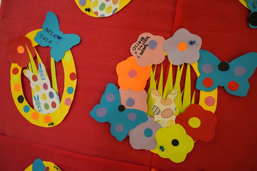 Spotkanie z Zajączkiem w Przedszkolu nr 149 „Tęczowa Polanka”