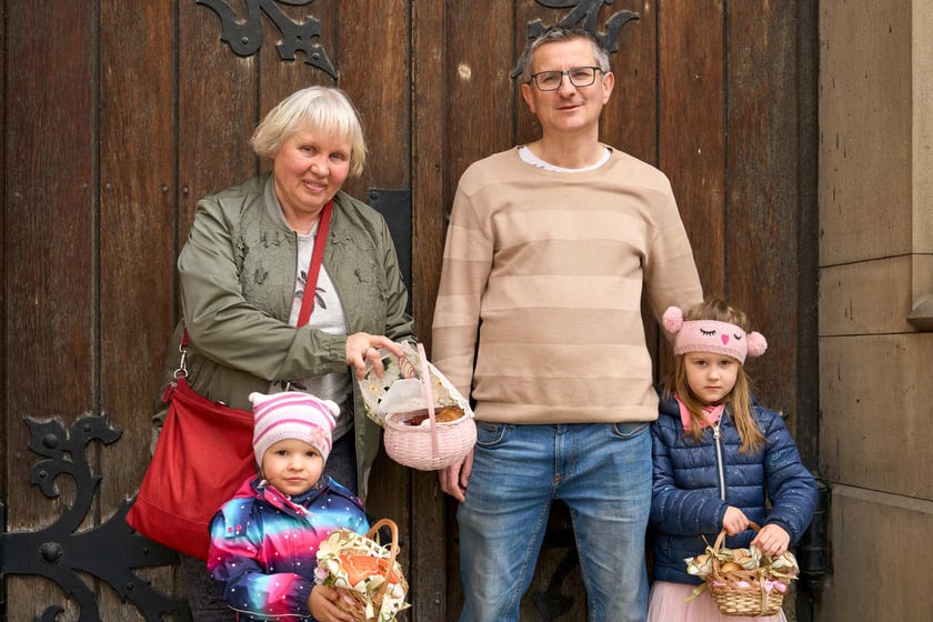 Swięcenie pokarmów w kościołach we Wrocławiu