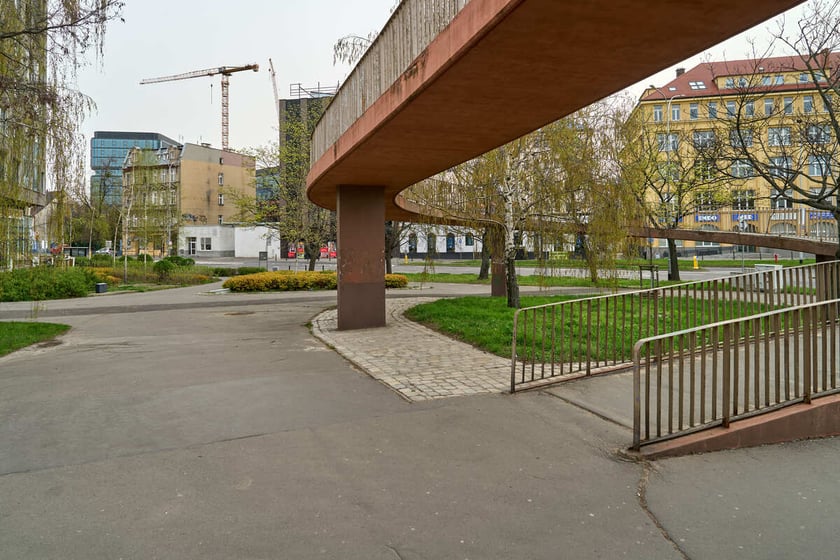 Puste miasto. Wrocław bez ludzi i bez samochodów. 31.03.2024