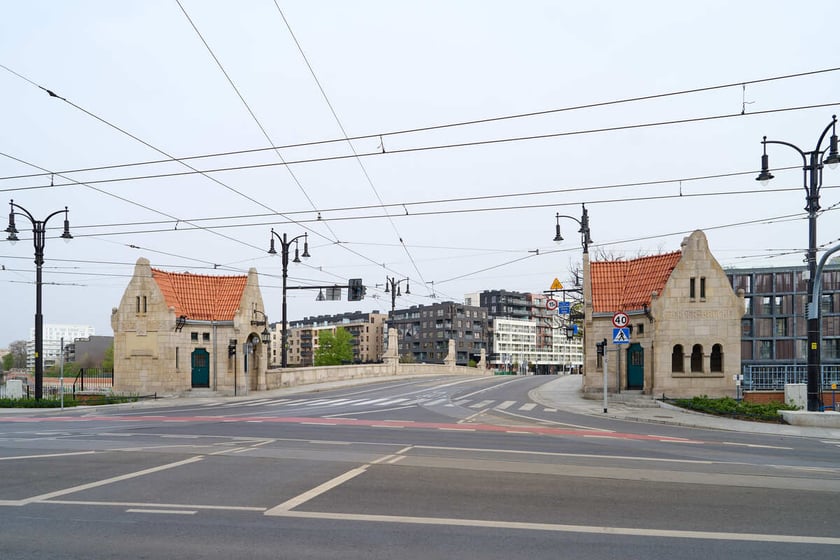 Puste miasto. Wrocław bez ludzi i bez samochodów. 31.03.2024