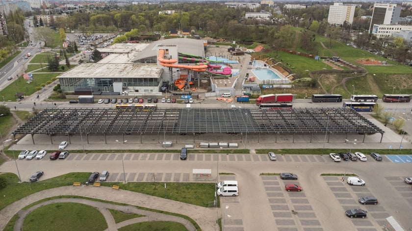 Nowy parking przy ul. Petrusewicza