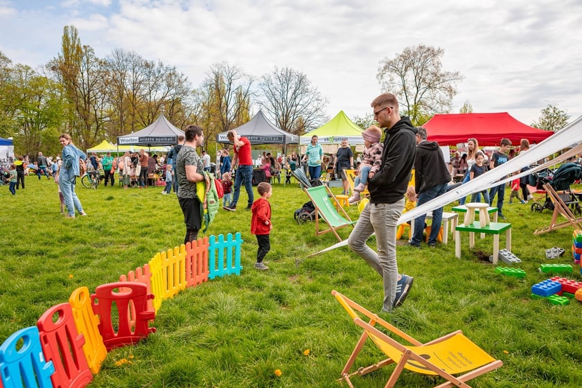 Piknik w parku na Niskich Łąkach i wiosenna edycja akcji WROśnij we WROcław&nbsp;&nbsp;