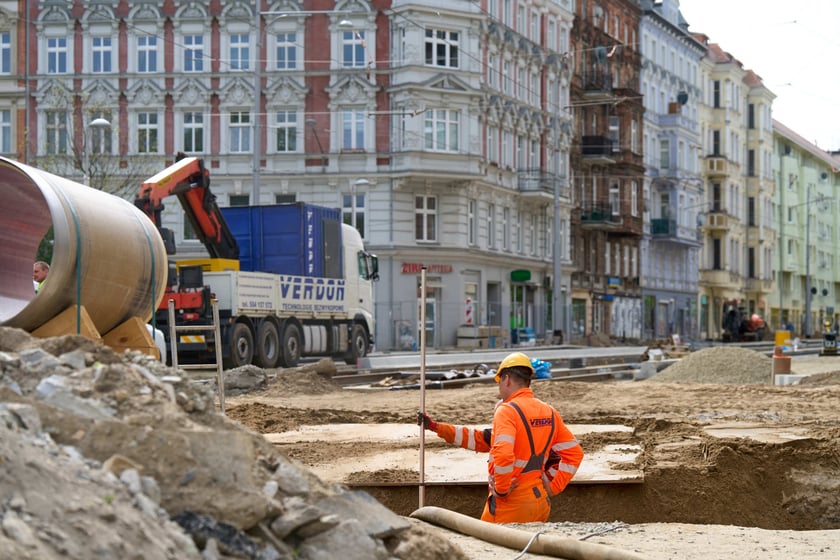 Przebudowa ul. Pomorskiej i pl. Staszica