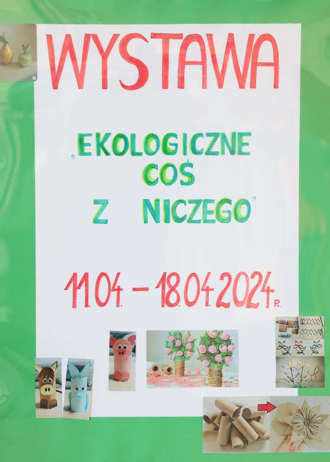 Międzyprzedszkolny przegląd plastyczno-techniczny „Ekologiczne coś z niczego”