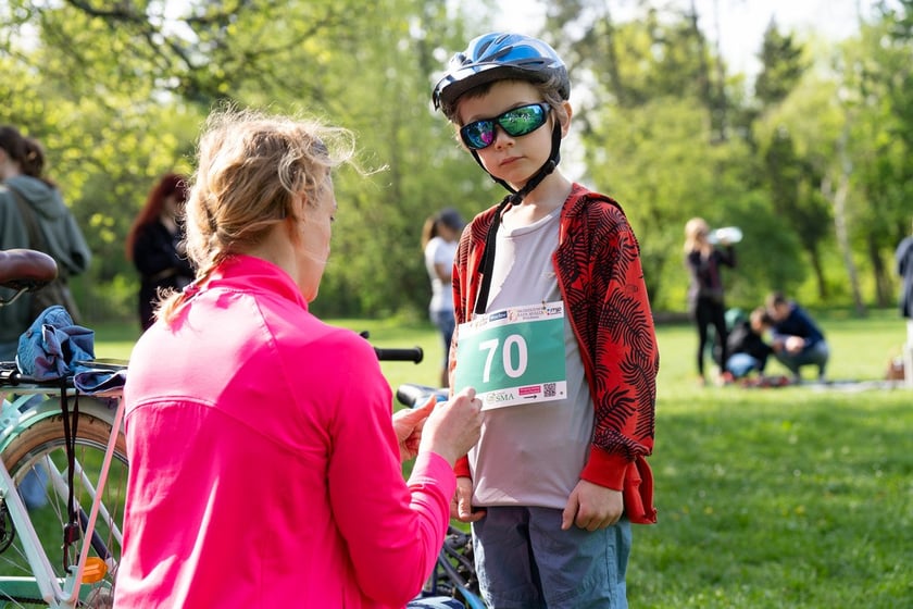 Charytatywny bieg "Mięśnie dla mięśni" w parku Grabiszyńskim