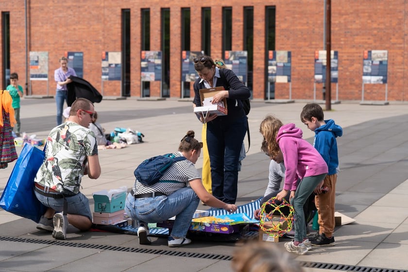 Pchli targ przy Centrum Historii Zjezdnia we Wrocławiu