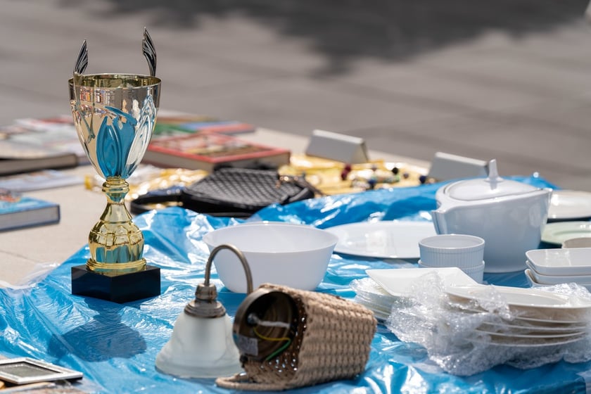 Pchli targ przy Centrum Historii Zjezdnia we Wrocławiu