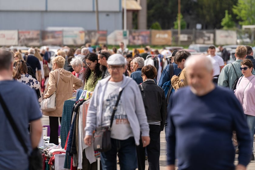Pchli targ przy Centrum Historii Zjezdnia we Wrocławiu