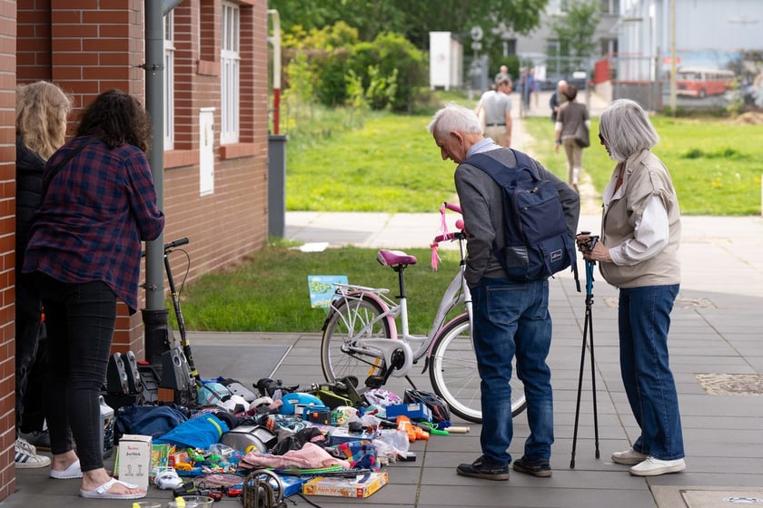 Pchli targ przy Centrum Historii Zjezdnia we Wrocławiu