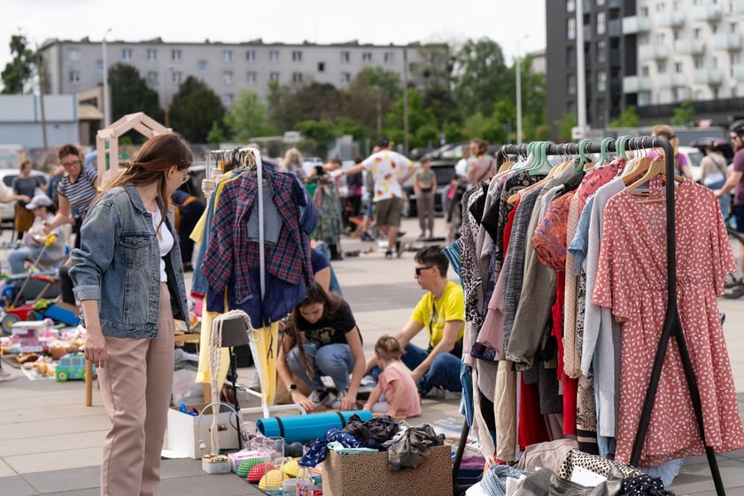 Pchli targ przy Centrum Historii Zjezdnia we Wrocławiu
