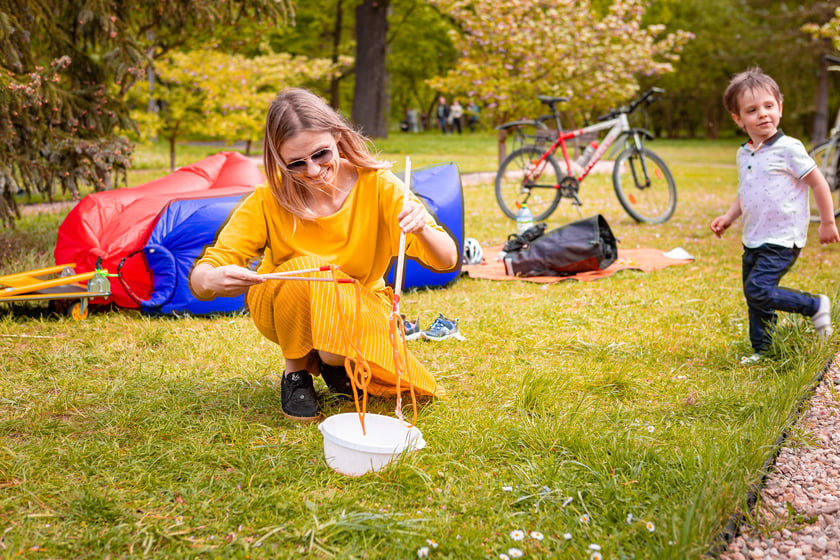 Piknik Kultury Japońskiej w parku Szczytnickim 14 kwietnia