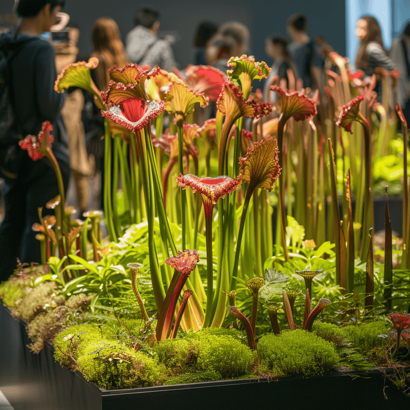 Światowa wystawa orchidei, bonsai i sukulentów, wystawa roślin mięsożernych oraz wielkie targi roślin na Tarczyński Arena