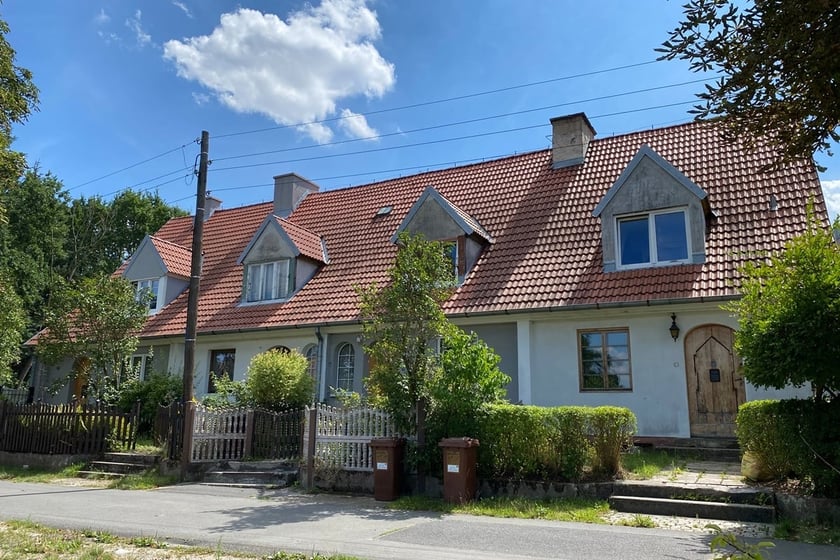Osiedle domk&oacute;w na Praczach Odrzańskich, ul. Pracka 5-8.