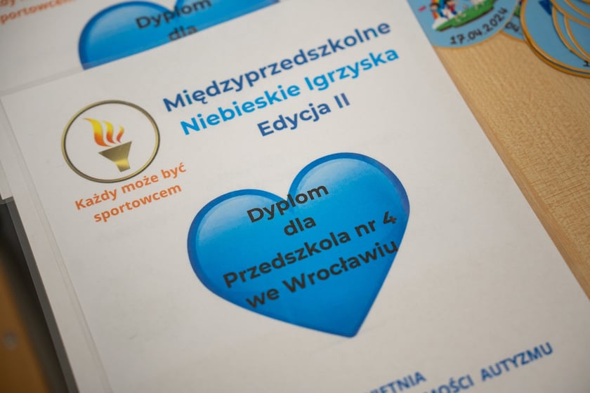 „Niebieskie Igrzyska” przedszkolaków z Wrocławia