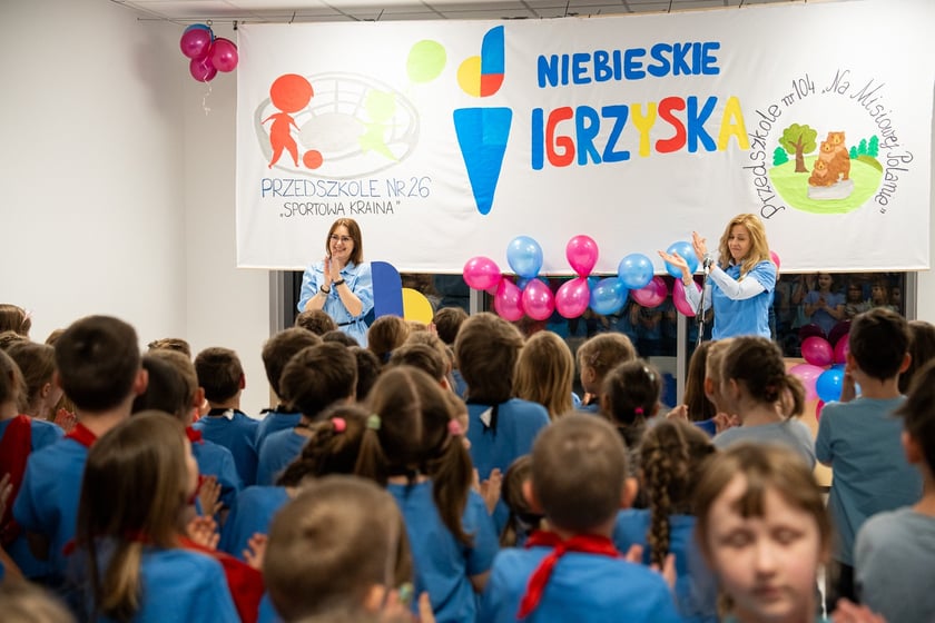 „Niebieskie Igrzyska” przedszkolaków z Wrocławia