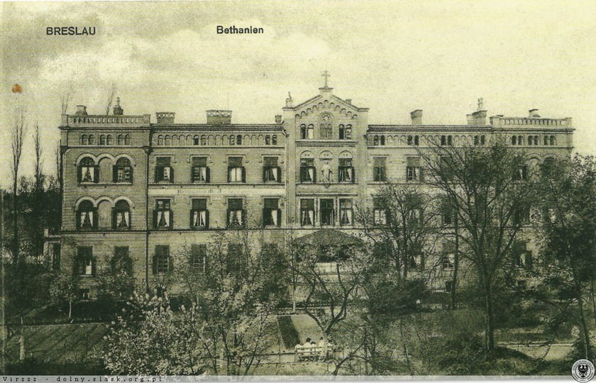 Bethanien Diakonissenanstalt, budynek główny, rok 1914