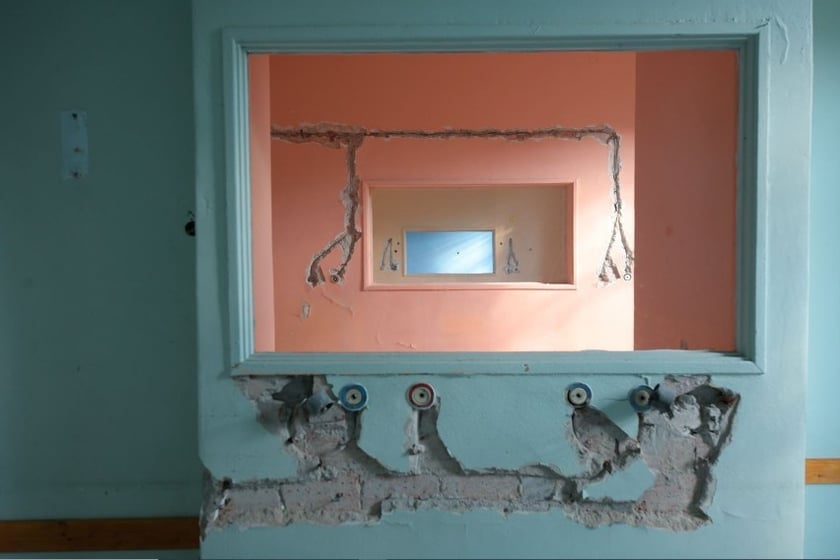 Budynki poszpitalne przy Traugutta w 2022 roku