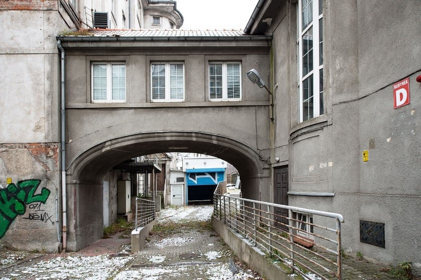 Budynki poszpitalne przy Traugutta w 2022 roku
